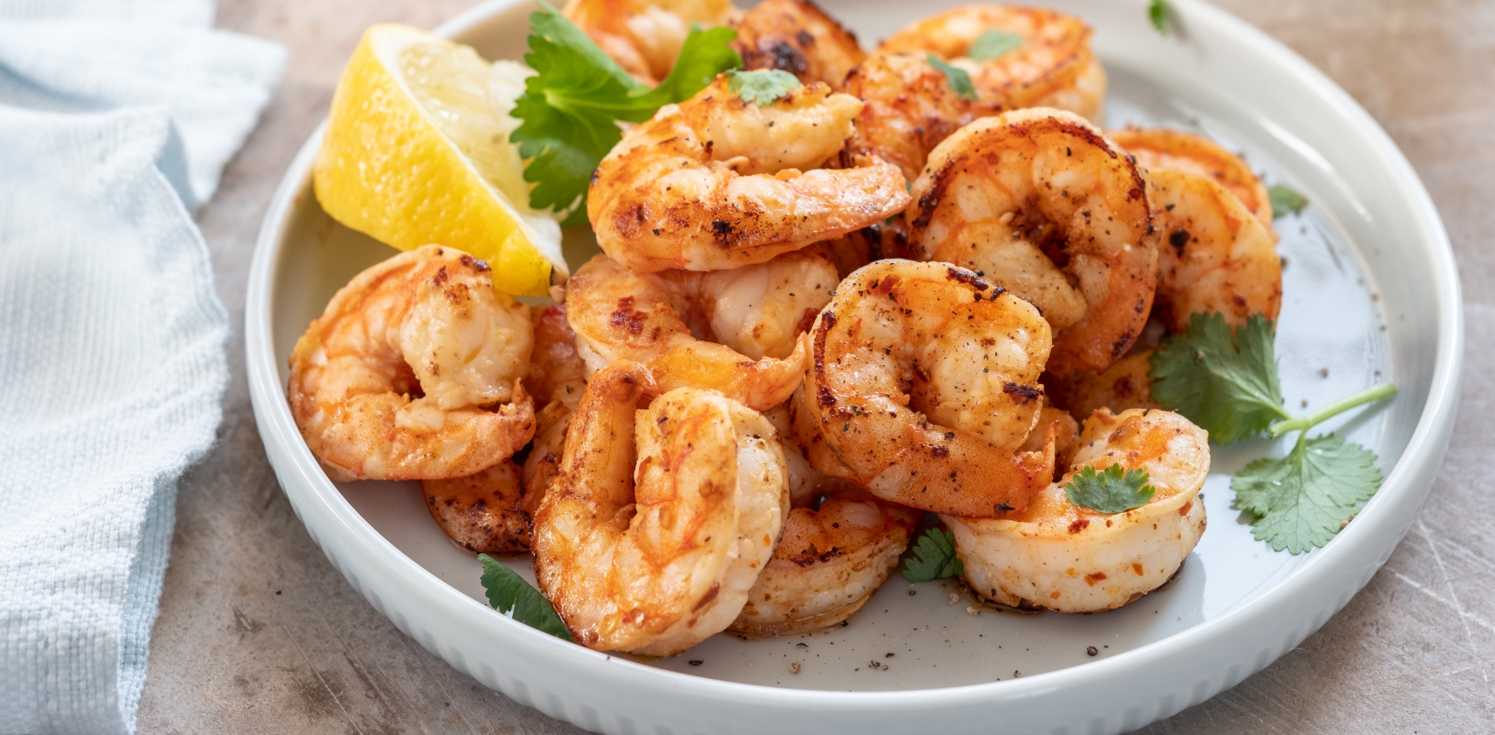 Lemon & Garlic King Prawns Drew & Cole