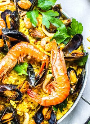 pressure king pro chicken and seafood paella 6L