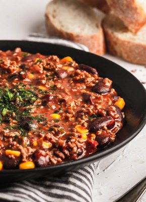 pressure king pro chilli con carne 3L recipe