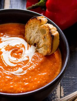 pressure king pro roasted red pepper and tomato soup 3L recipe