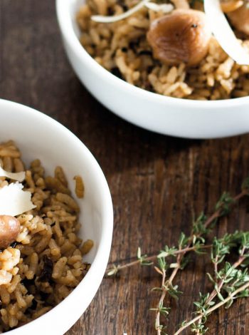 pressure king pro wild mushroom risotto 5L recipe