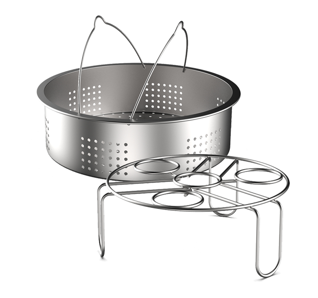 Steamer Rack Trivet & Steam Basket Drew & Cole