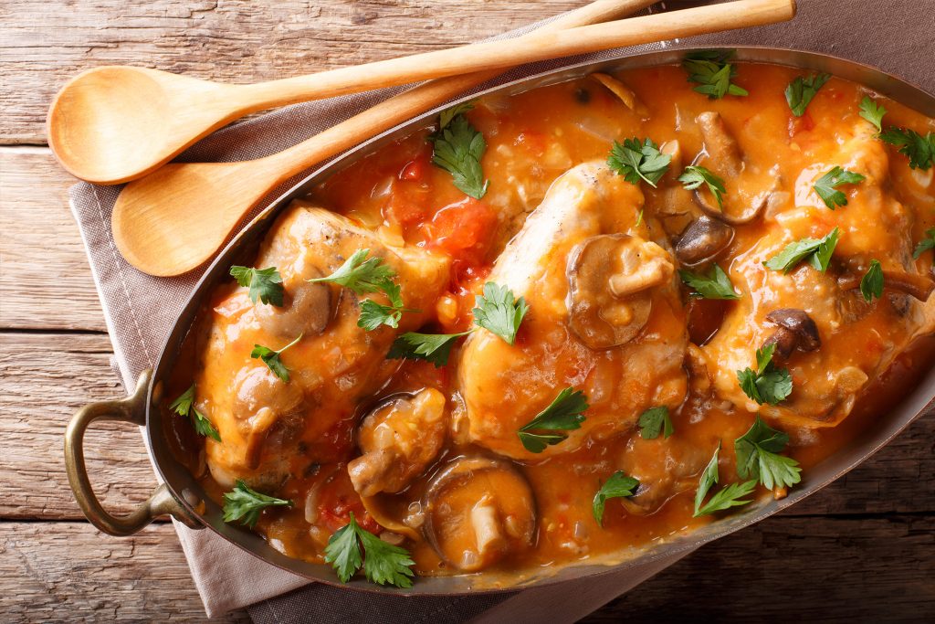 Chicken chasseur pressure cooker hotsell